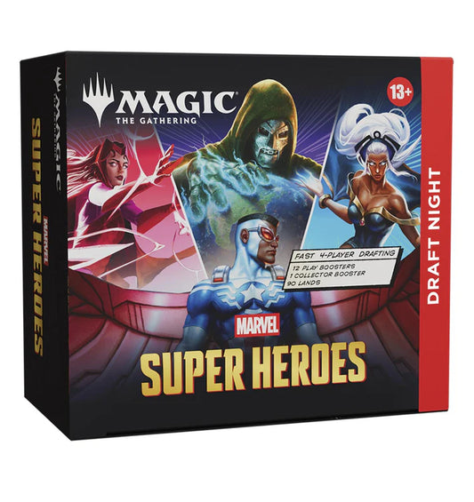 PRE ORDER LATE JUNE - Magic: The Gathering - Marvel Super Heroes - Draft Night Box