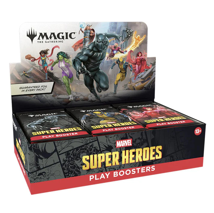 PRE ORDER LATE JUNE - Magic: The Gathering - Marvel Super Heroes Play Booster Box