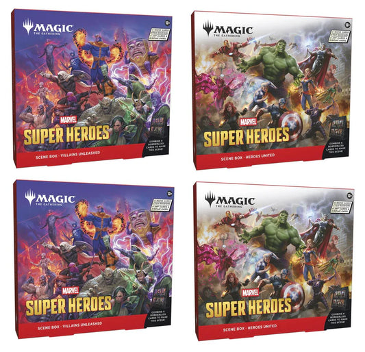 PRE ORDER LATE JUNE - Magic the Gathering Marvel Super Heroes Scene Box