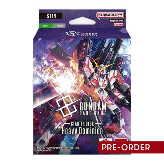 PRE-ORDER 25th SEPTEMBER - Gundam Card Game Heavy Dominion ST14 Starter Deck