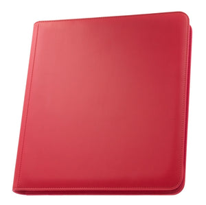 PALMS OFF - Collector's Series 12 (480) Pocket Zip Trading Card Binder - RED