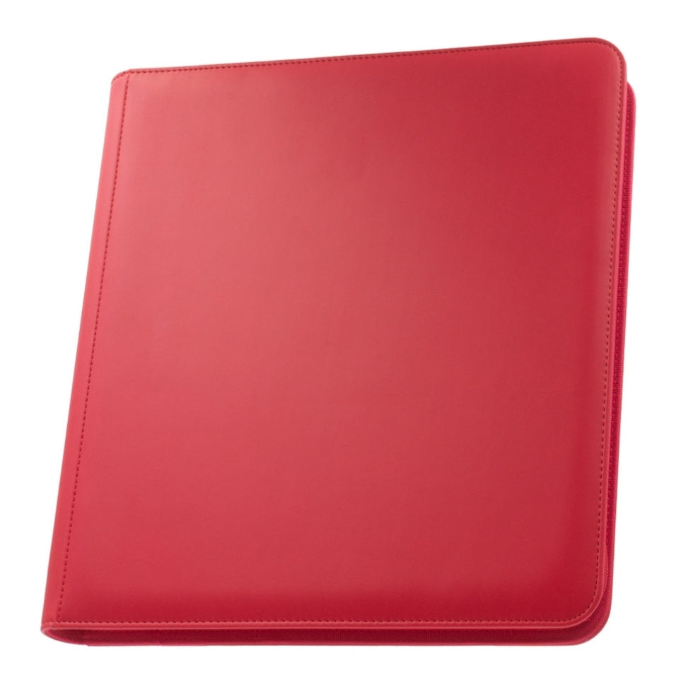 PALMS OFF - Collector's Series 12 (480) Pocket Zip Trading Card Binder - RED