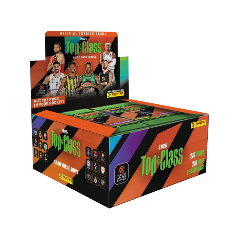 2025 Panini Euro League Basketball Top Class Booster Box