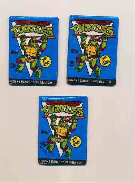 1990 TMNT 2nd Series Pack Single