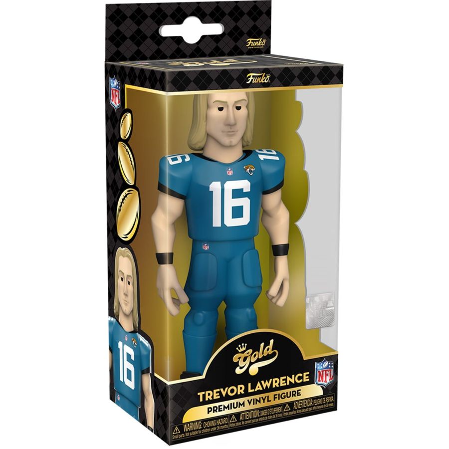 FUNKO - NFL - TREVOR LAWRENCE - GOLD VINYL FIGURE 13CM