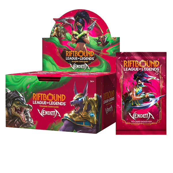 PRE-ORDER 31st JULY - Riftbound League of Legends TCG - Vendetta Booster Box (Preorder)