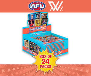 AFLW Teamcoach 2025 Game Card Packs - Box of 24 Packs