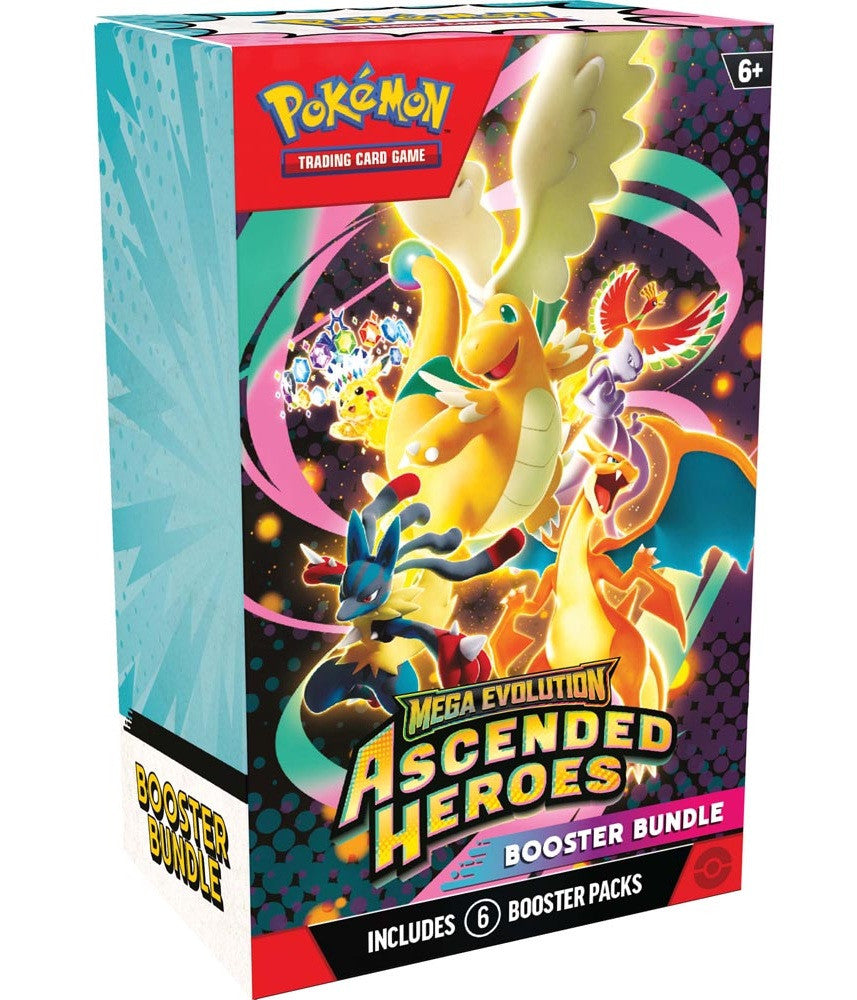 PRE-ORDER JULY - Pokemon TCG Ascended Heroes Booster Bundle