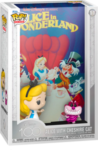 Alice in Wonderland (1951) - Alice with Cheshire Cat Disney 100th Pop! Movie Posters Vinyl Figure