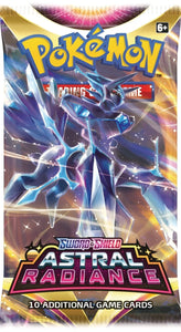 Pokemon TCG - Sword & Sheild Astral Radiance - Single Booster Pack