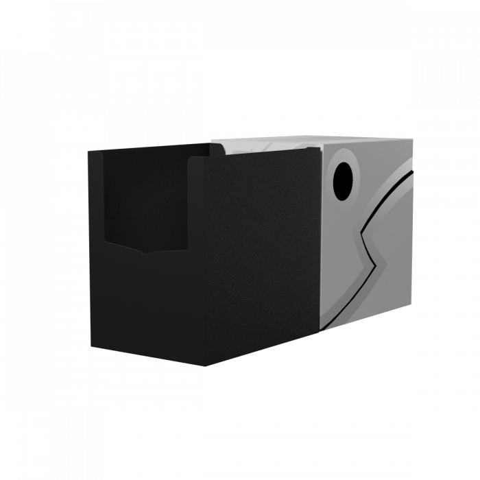 Dragon Shield: Deck Box – Double Shell – Ashen White/Black