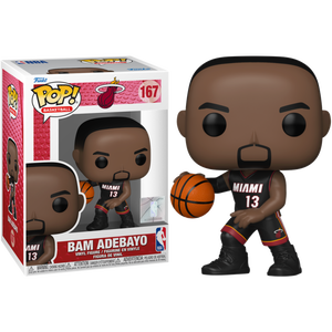NBA Basketball - Bam Adebayo Miami Heat Pop! Vinyl Figure #167