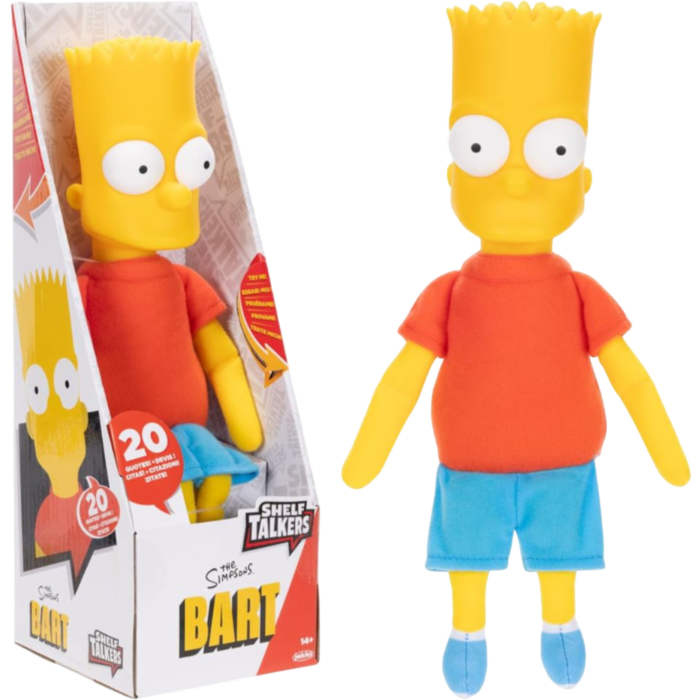 The Simpsons - Bart Simpson Shelf Talkers 12" Talking Doll