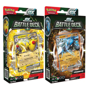 Pokémon TCG - Ex Battle Decks - Ampharos ex / Lucario ex