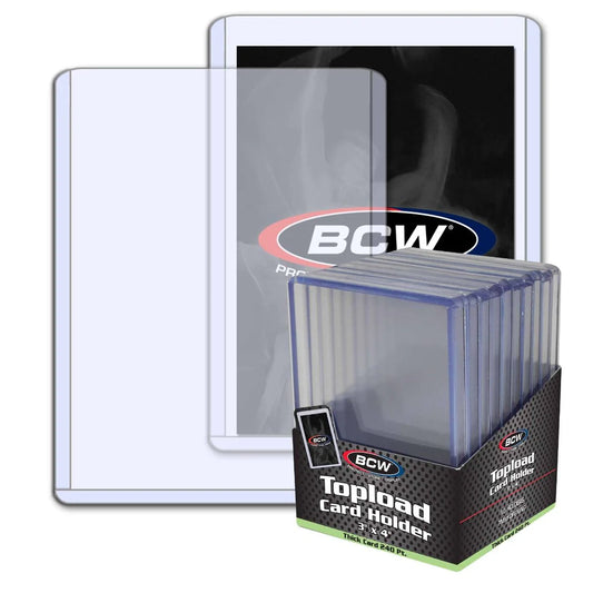 BCW TOPLOADERS 240PT (10CT