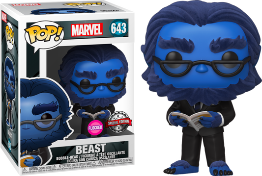 Funko Pop! - X-Men: The Last Stand - Beast Flocked 20th Anniversary Pop! Vinyl Figure #643