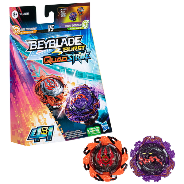 Beyblade Burst Quad Strike Dual Pack - Assorted