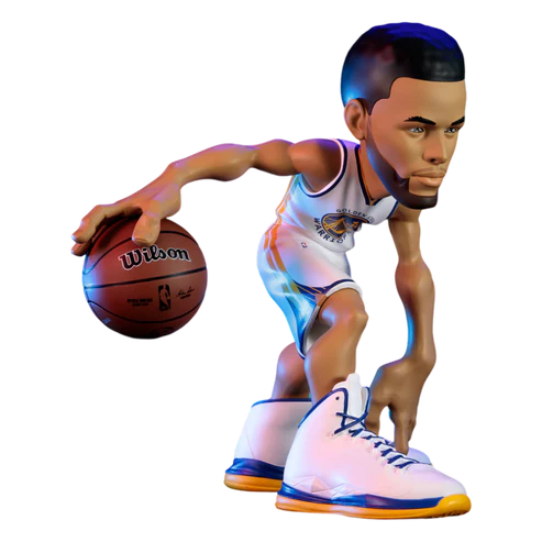 NBA - Steph Curry (Warriors - White Uniform) Limited Edition 12" Vinyl Figure