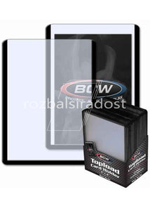 BCW Regular Toploader Card Holder - Black Border (25 ct.)