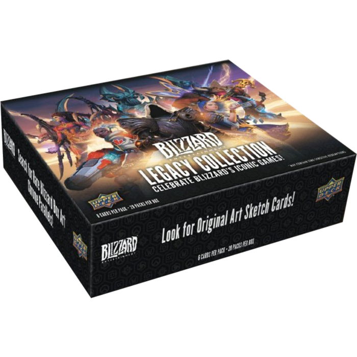 Blizzard - 2023 Upper Deck Blizzard Entertainment Legacy Collection Trading Cards Hobby Box (Display of 20)