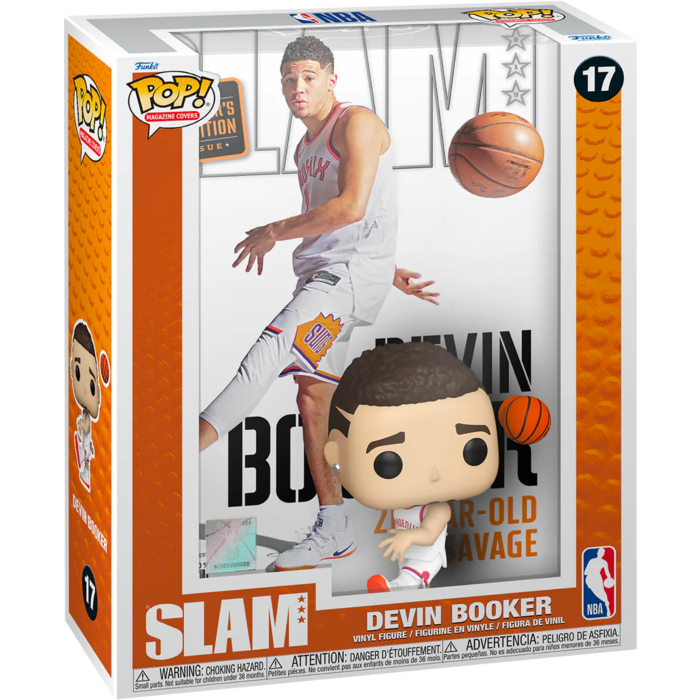 NBA: Basketball - Devin Booker SLAM Pop! Magazine Cover Vinyl Figure