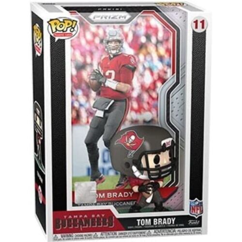 Funko POP! Trading Cards Prizm NBA Basketball Tom Brady Tampa Bay Buccaneers #11
