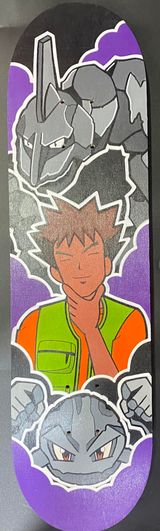 Custom Pokemon Artist Series 1/1 Skateboard Deck - 10 Unique Designs! *Click to see more*