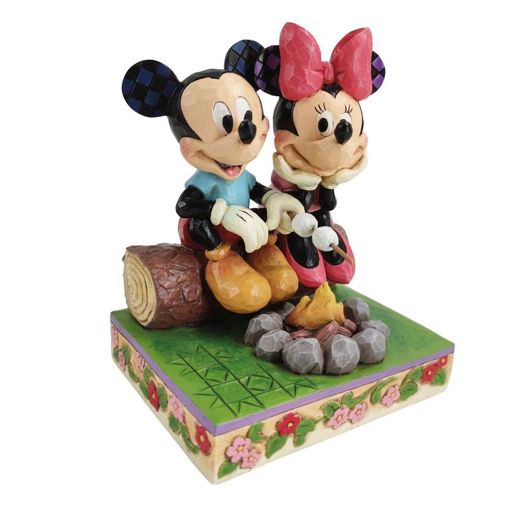 Disney Showcase Collection - 6011938 - MICKEY AND MINNIE CAMPFIRE - SWEETHEART CAMPFIRE