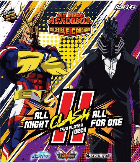 UniVersus - My Hero Academia Collectible Card Game Set 4: League of Villains 2-Player Clash Deck