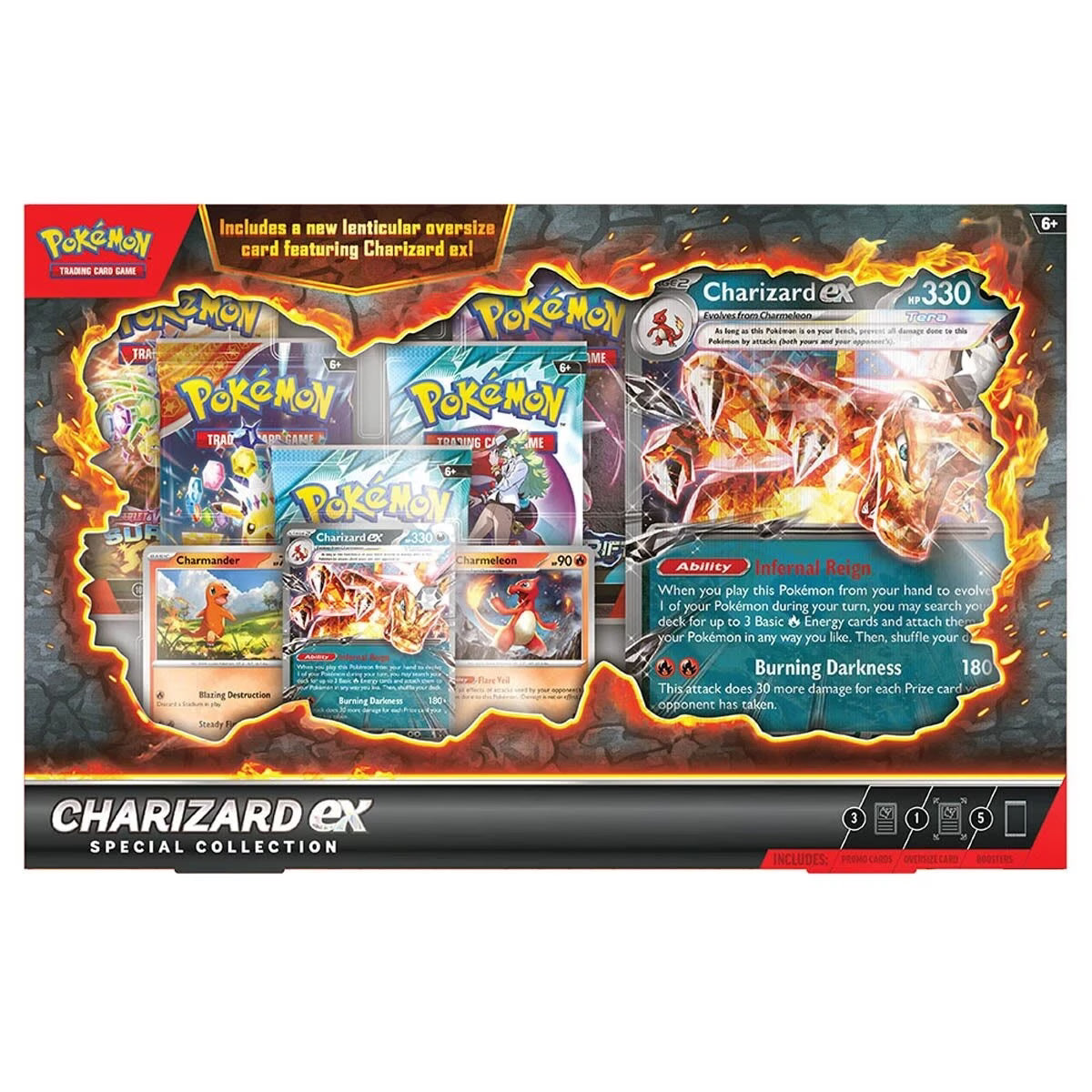 PRE ORDER EARLY AUGEST - Pokemon Trading Card Game: Charizard Ex Special Collection