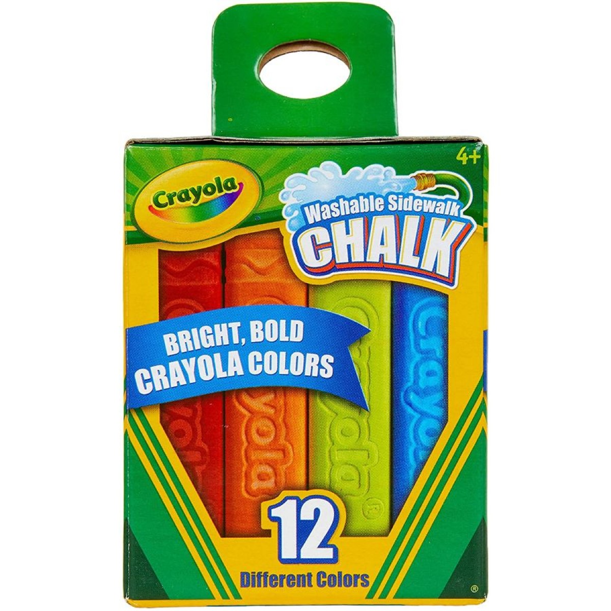 Crayola Washable Sidewalk Chalk 12 Pack