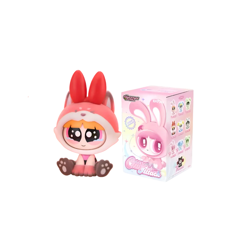 KAYOU PowerPuff Girls Claw Attack Series Face Changing Figures Blind Box