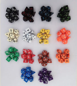 Mono 7 Piece Dice Set - Mystery Capsule