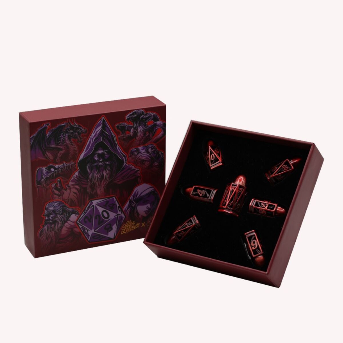 U2 LPG Dice Bullet Red