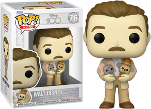 Funko Pop! - Disney 100th - Walt Disney with Dumbo and Timothy Pop! Vinyl Figure #76