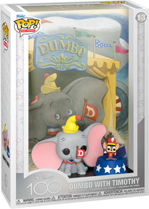 Dumbo (1941) - Dumbo with Timothy Disney 100th Pop! Movie Posters Vinyl Figure