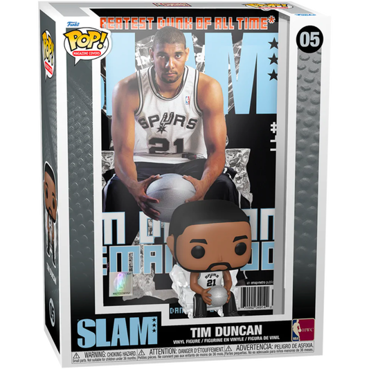 NBA: Basketball - Tim Duncan SLAM Pop! Magazine Cover Vinyl Figure