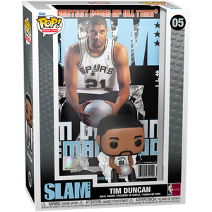 NBA: Basketball - Tim Duncan SLAM Pop! Magazine Cover Vinyl Figure