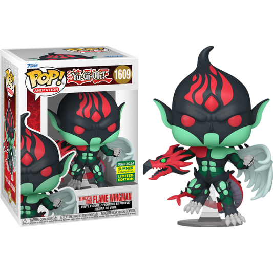 Yu-Gi-Oh! - Elemental Hero Flame Wingman Pop! Vinyl Figure (2024 Summer Convention Exclusive)#1609