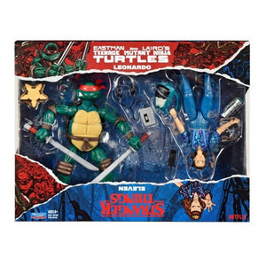 Teenage Mutant Ninja Turtles x Stranger Things - Leonardo & Eleven 6” Action Figure 2-Pack