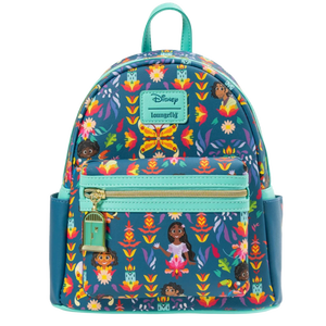 Encanto - Familia Madrigal Glow in the Dark 10” Faux Leather Mini Backpack