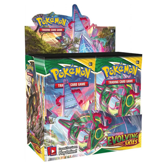 POKEMON Evolving Skies Booster Box Factory Sealed TCG
