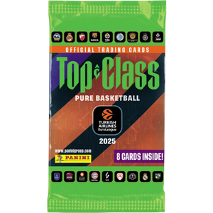 EuroLeague Basketball - 2025 Panini Top Class Basketball Trading Cards - SINGLE PACK
