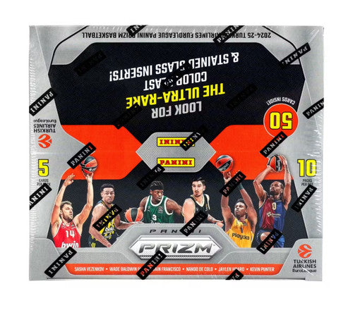 2024-25 Panini Prizm Turkish Airlines Euro League Hobby Box