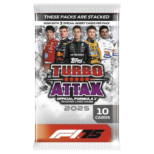 Topps Turbo Attax 2025 Booster pack (10 cards)