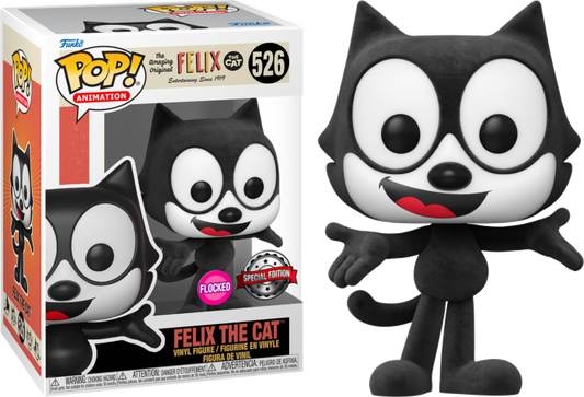 Funko Pop! - Felix the Cat - Felix the Cat Flocked Pop! Vinyl Figure #526