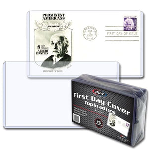 BCW - First Day Cover Topload Holder 25 pack