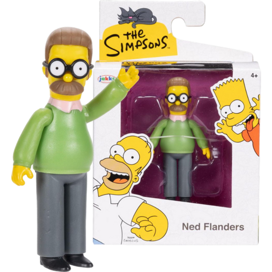 The Simpsons - Ned Flanders 2.5" Scale Action Figure (Wave 1)