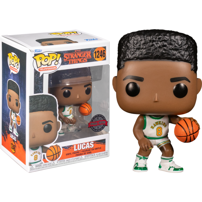 Stranger Things 4 - Lucas with Jersey Pop! Vinyl Figure 1246