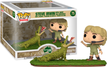 The Crocodile Hunter - Steve Irwin With Agro Pop! Moment (Pop! Vinyl)